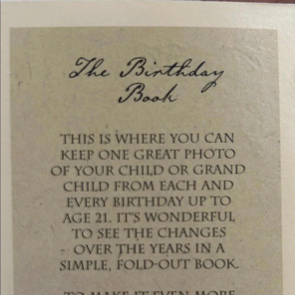The Birthday Book Keepsake. - Picture 11 of 16